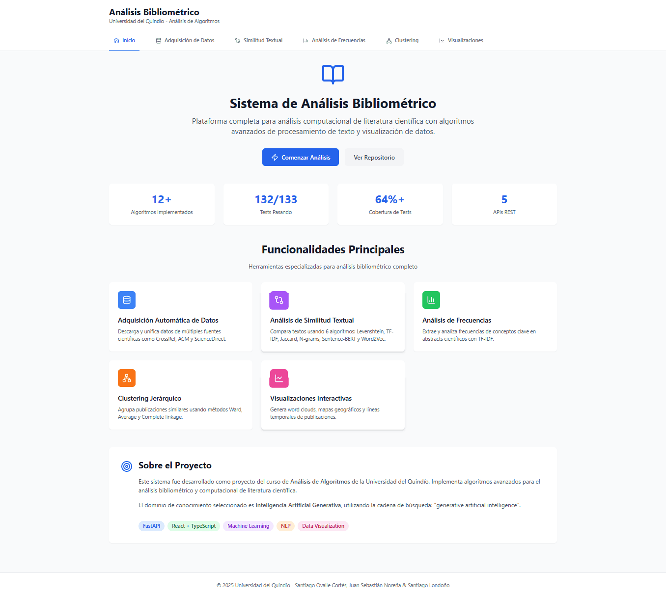 Análisis Bibliométrico IA